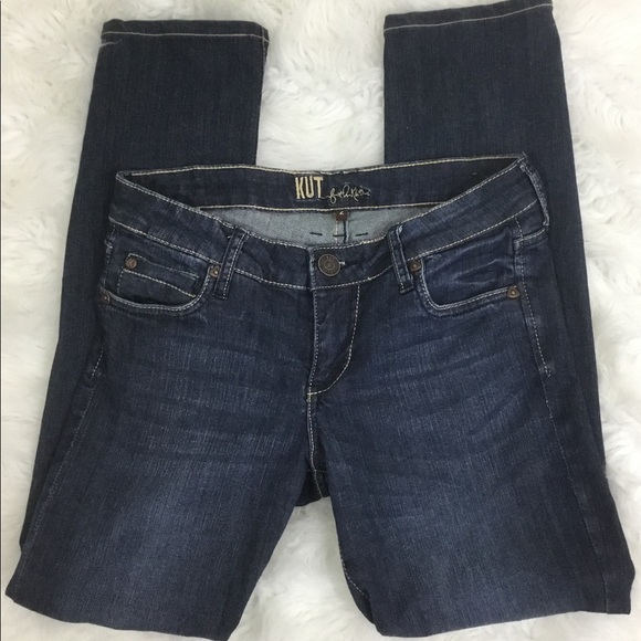 Kut from the Kloth Denim - Kut From The Kloth Boyfriend Cropped Skinny Jeans